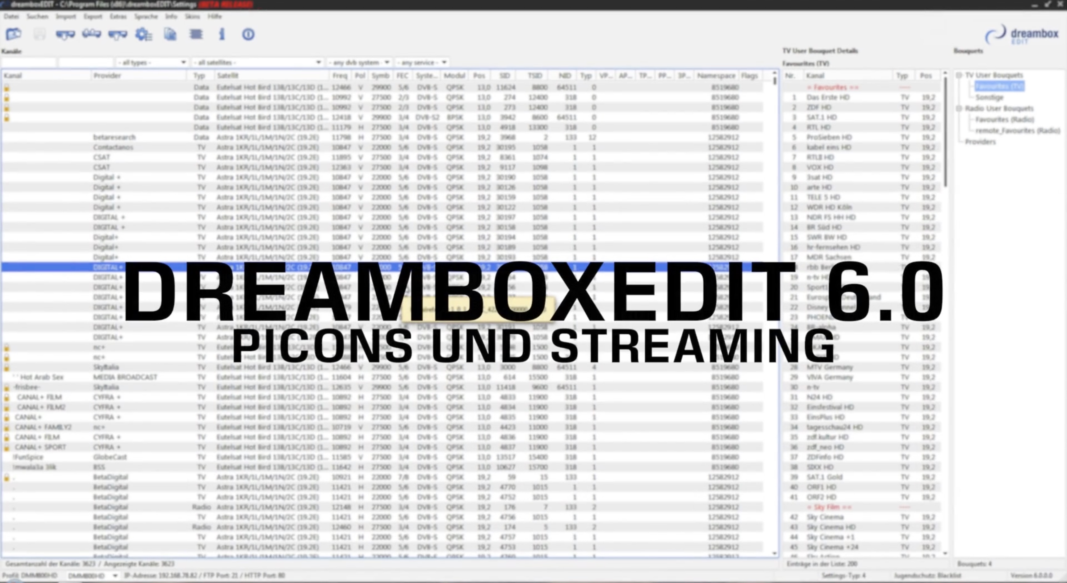 Picons & Streaming